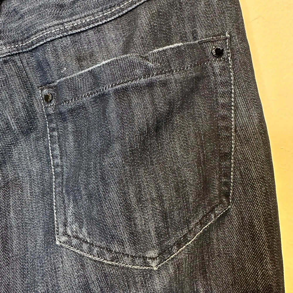 Semaforo Guido Dark Wash Button Fly Y2K Jersey Shore Streetwear Jeans